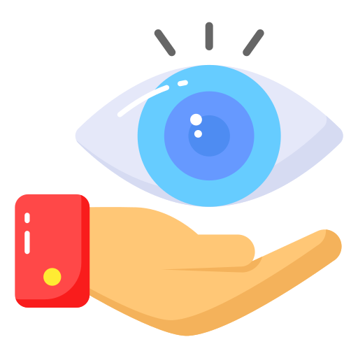Vision care treatments icon